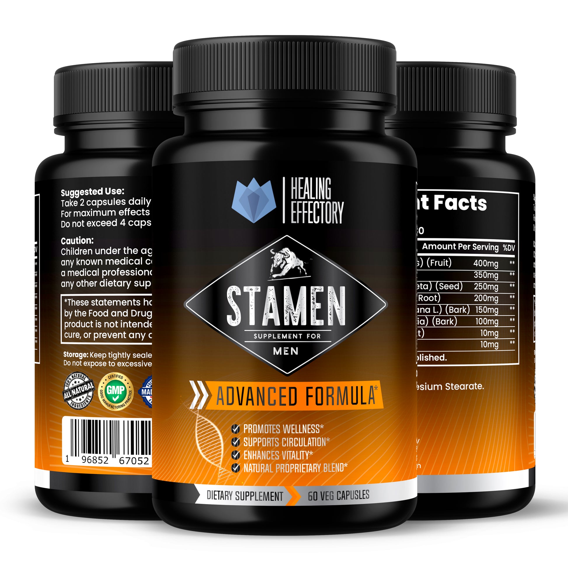 Stamen Dietary Supplement  | 3 Month Supply - Get Stamen